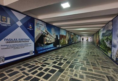 Pasaj din Chișinău modernizat cu banii buzoienilor